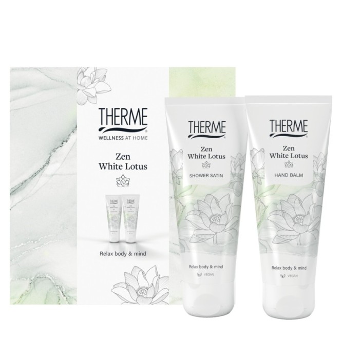 THERME ZEN WHITE LOTUS ŠVENTINIS RINKINYS