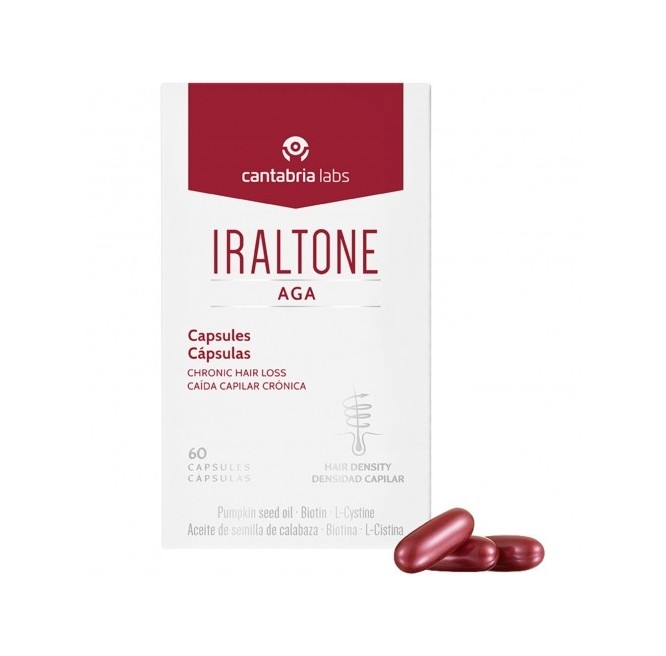 IRALTONE AGA MAISTO PAPILDAS, 60 KAPSULIŲ
