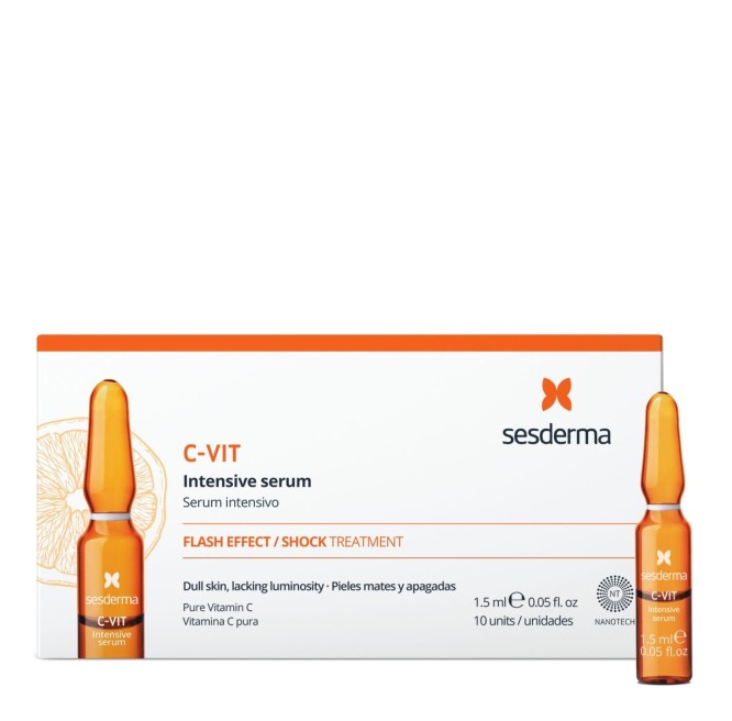 SESDERMA C-VIT INTENSYVAUS SERUMO AMPULĖS, 10x1,5 ML