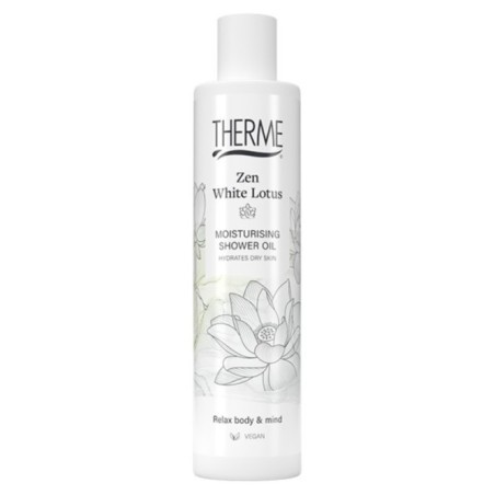 THERME ZEN WHITE LOTUS DRĖKINANTIS DUŠO ALIEJUS, 250 ML