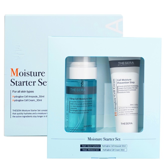 THESERA MOISTURE STARTER RINKINYS