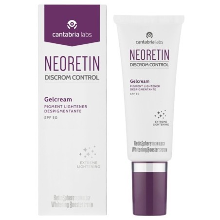 NEORETIN DISCROM CONTROL GELINIS VEIDO KREMAS SPF 50, 40 ML