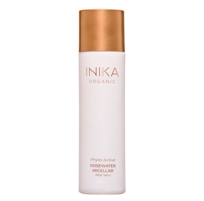 INIKA ORGANIC PHYTO-ACTIVE MICELINIS ROŽIŲ VANDUO, 120 ML