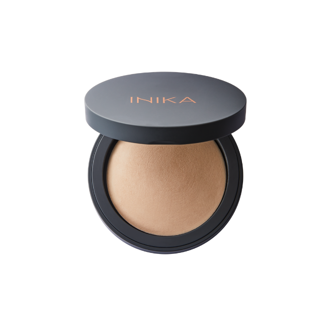 INIKA ORGANIC KOMPAKTINĖ MINERALINĖ PUDRA - Strength, 8 g
