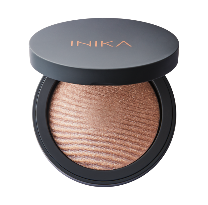 INIKA ORGANIC ŠVYTĖJIMO SUTEIKIANTI KOMPAKTINĖ PUDRA - Starlight, 8 g