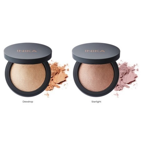 INIKA ORGANIC ŠVYTĖJIMO SUTEIKIANTI KOMPAKTINĖ PUDRA - Starlight, 8 g