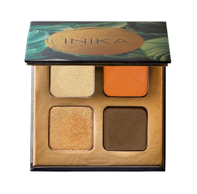 INIKA ORGANIC AKIŲ ŠEŠĖLIŲ PALETĖ - Sunset, 5 g