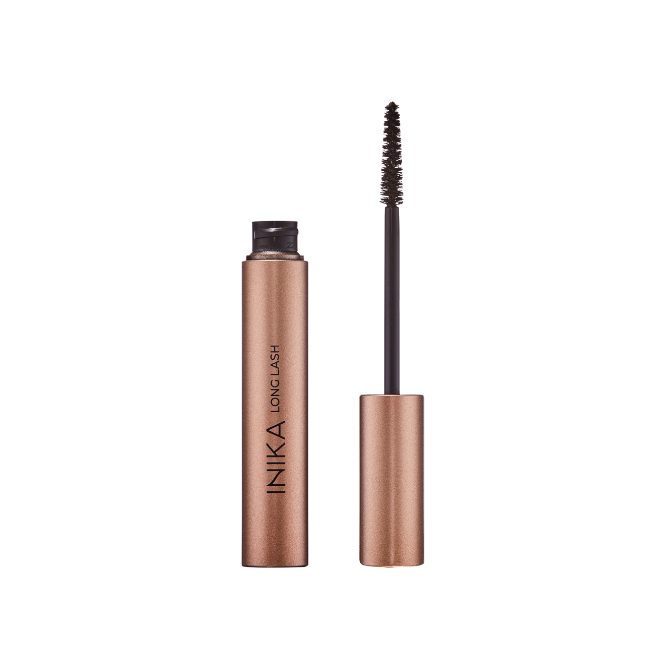 INIKA ORGANIC ILGINAMASIS VEGANIŠKAS BLAKSTIENŲ TUŠAS BLACK, 8 ML