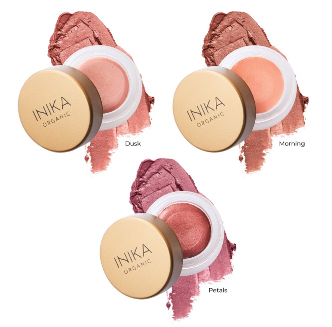 INIKA ORGANIC LŪPŲ IR SKRUOSTŲ KREMAS PETALS, 3.5 G
