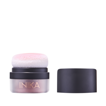 INIKA ORGANIC MINERALINIAI SKAISTALAI SU PAGALVĖLE - Rosy Glow, 3 g