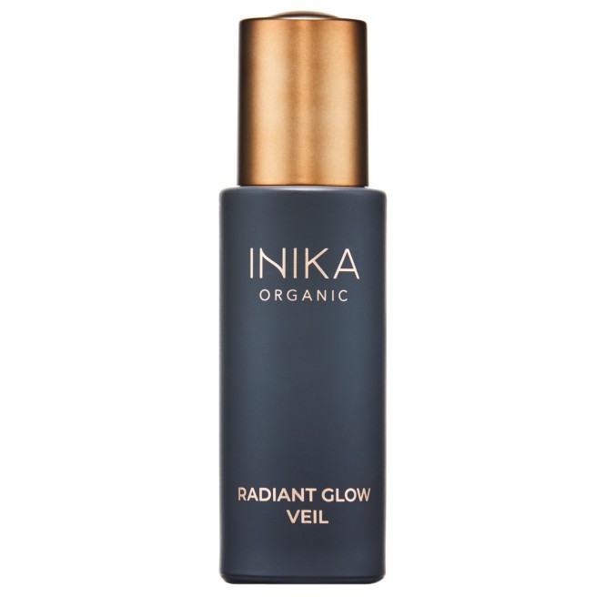 INIKA ORGANIC RADIANT GLOW VEIL ŠVYTĖJIMO SUTEIKIANTI PRIEMONĖ, 30 ml