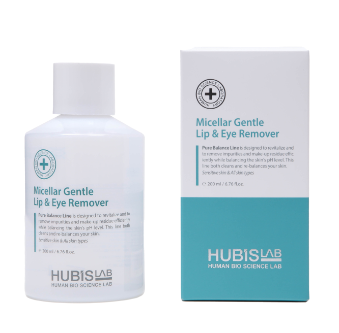 HUBISLAB PURE BALANCE MICELINIS MAKIAŽO VALIKLIS, 200 ML