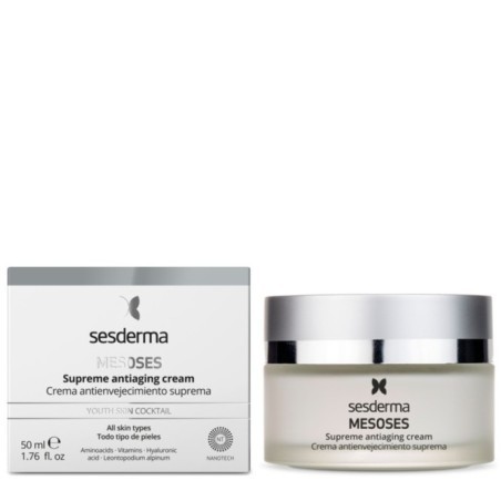 SESDERMA MESOSES SUPREME ANTIAGING VEIDO KREMAS, 50 ML