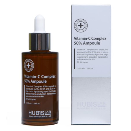 HUBISLAB AMPULĖ SU 50% VITAMINO C KOMPLEKSU, 50 ML