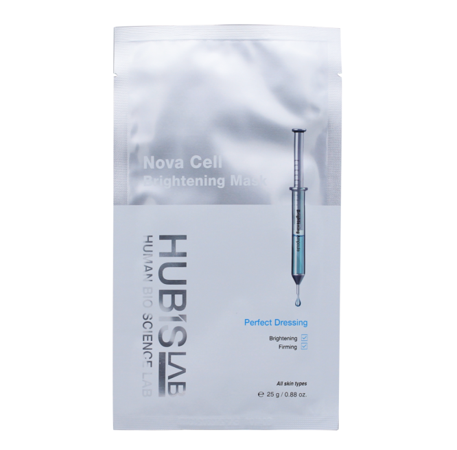 HUBISLAB E+ EPIDERMA NOVA CELL ŠVIESINANTI VEIDO KAUKĖ, 5x25 g